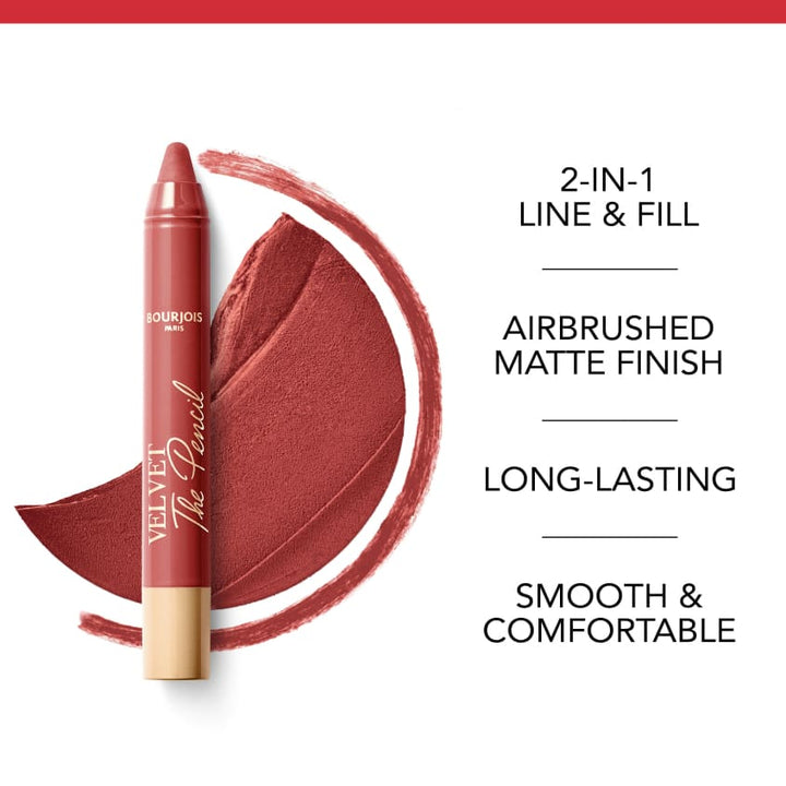 Velvet The Pencil 04 Less Is Brown
