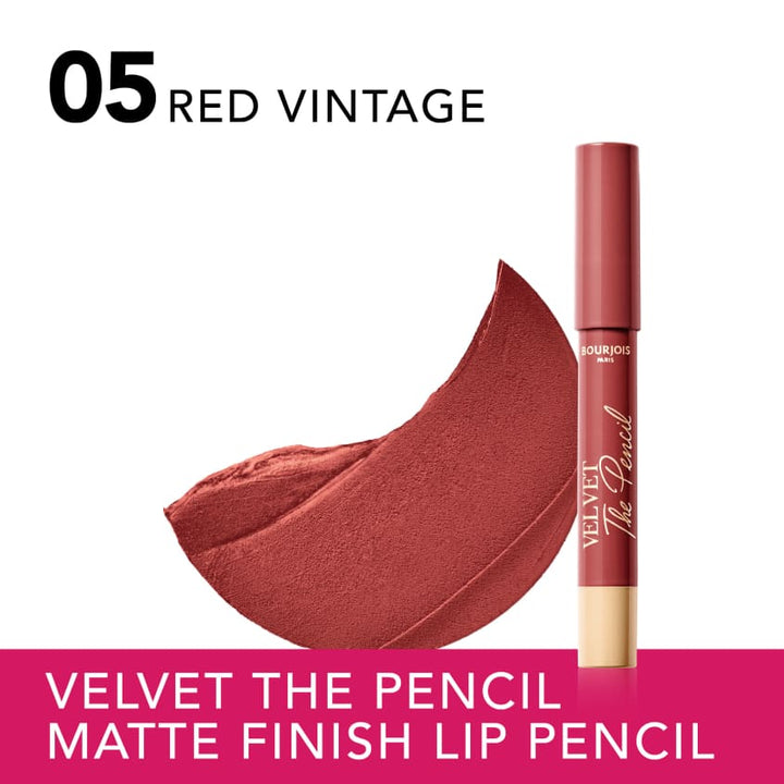 Velvet The Pencil 05 Red Vintage