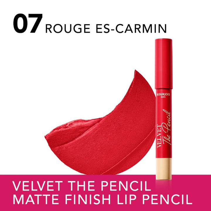 Velvet The Pencil 07 Rouge Is Carmin