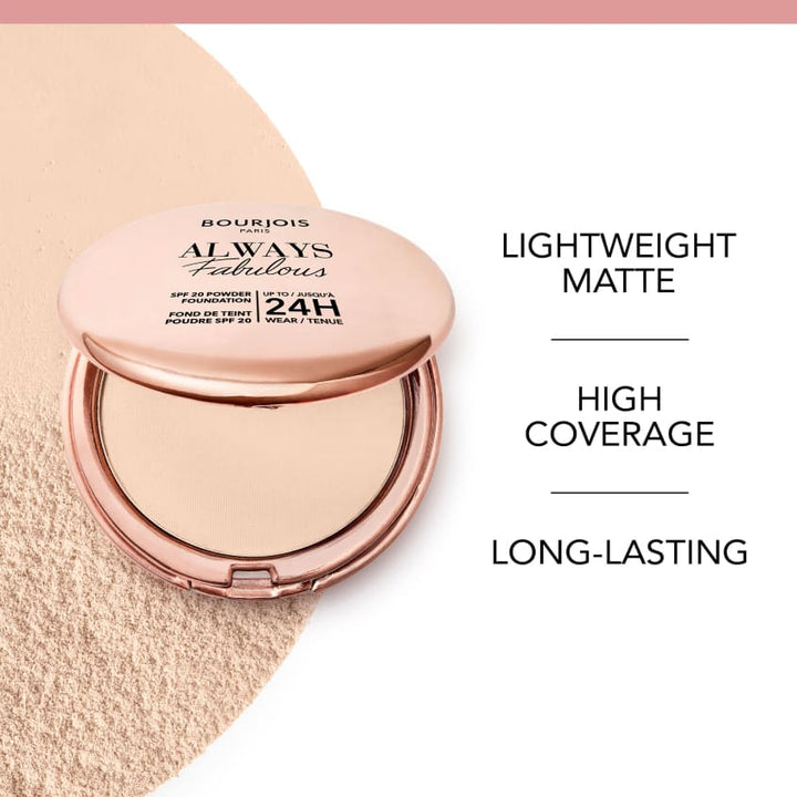 ALWAYS FABULOUS COMPACT FOUNDATION 125 IVORY