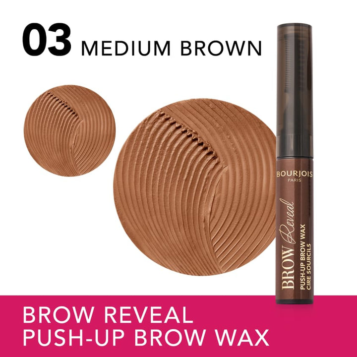 BROW WAX EFFECT LAMINATION MEDIUM BROWN