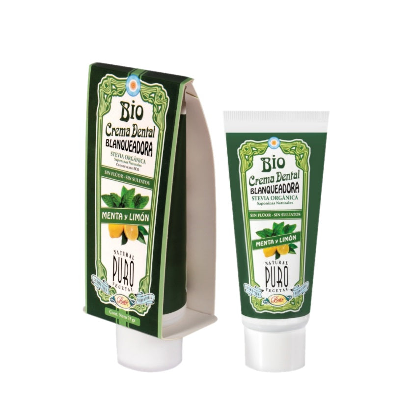 BOTI-K CREMA DENTAL BLANQUEADORA MENTA LIMON 75GR -
