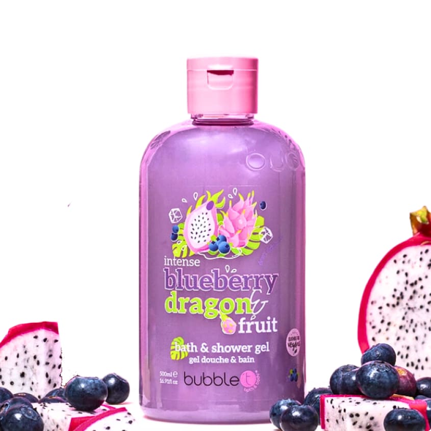 BUBBLE T Bath & Shower Gel Blueberry & Dragonfruit