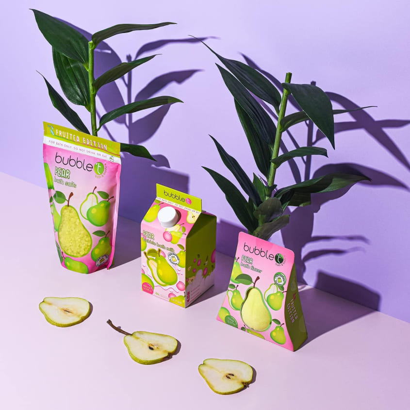 BUBBLE T Bath Fizzer Pear