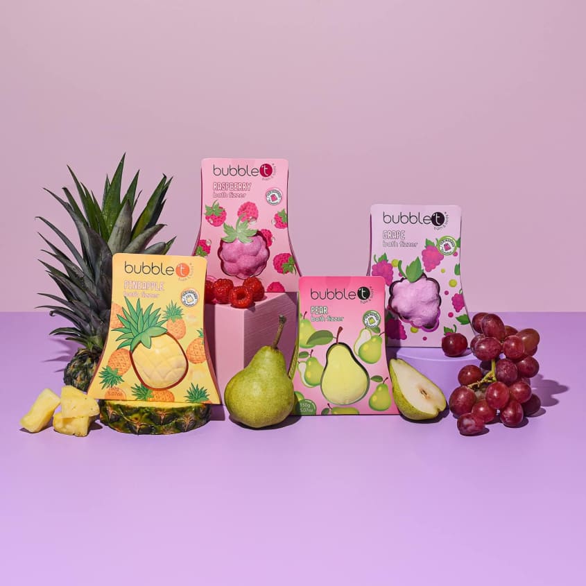 BUBBLE T Bath Fizzer Pineapple