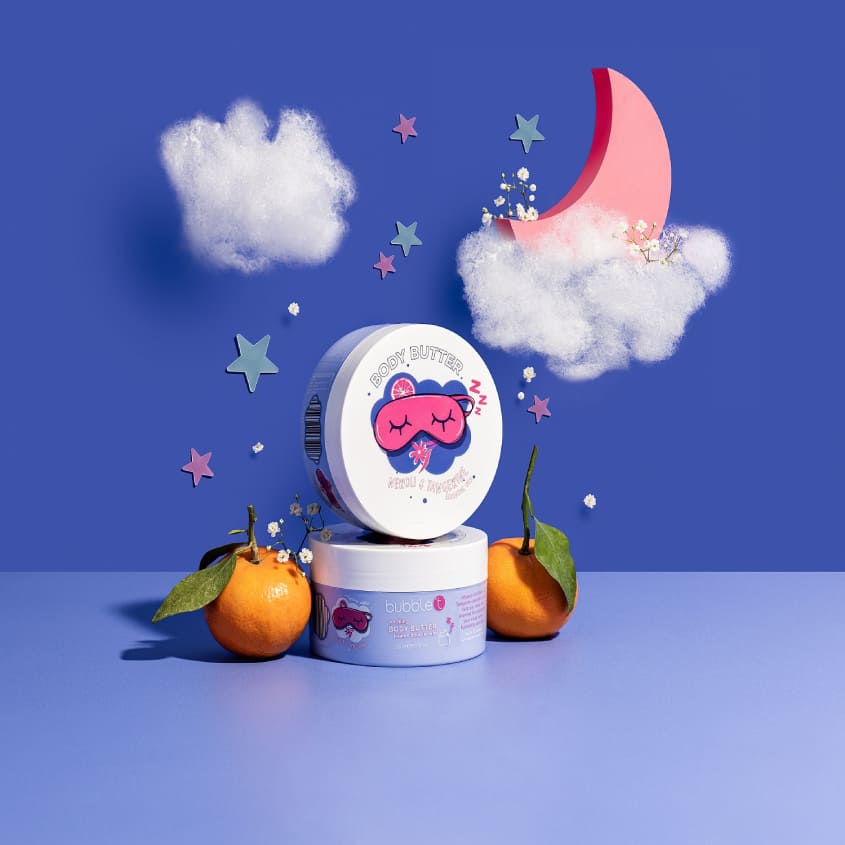 BUBBLE T Body Butter In Neroli And Tangerine