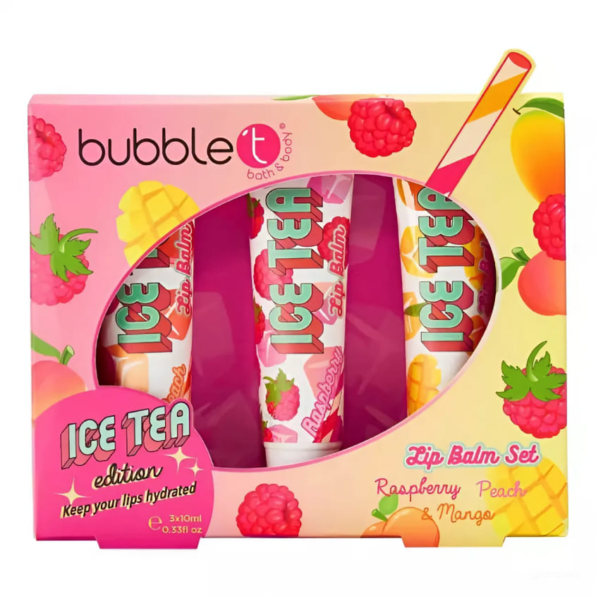 BUBBLE T Ice Tea Lip Balm Set