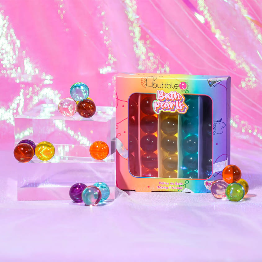 BUBBLE T Rainbow Bath Pearl Set