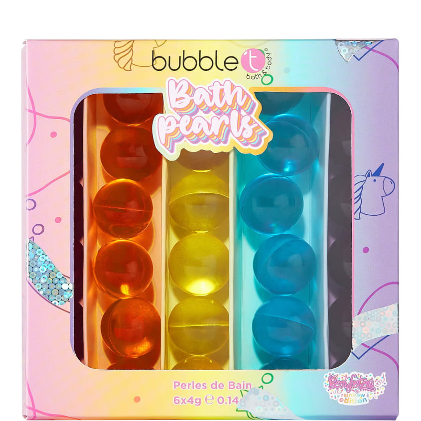 BUBBLE T Rainbow Bath Pearl Set