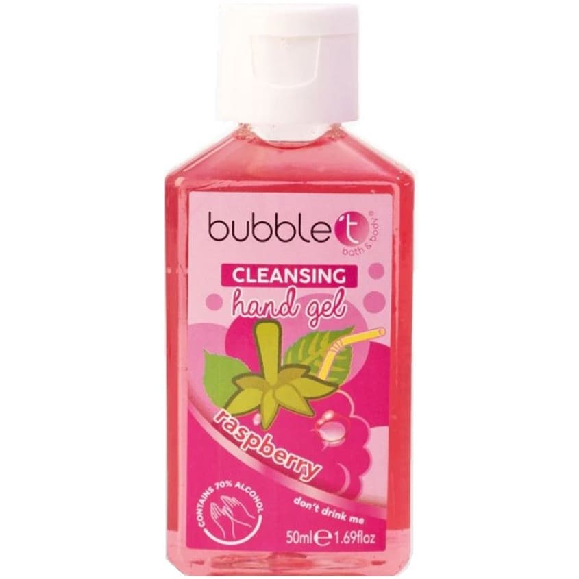BUBBLE T بابل تي جل تنظيف اليدين برائحة توت العليق، 50 مل