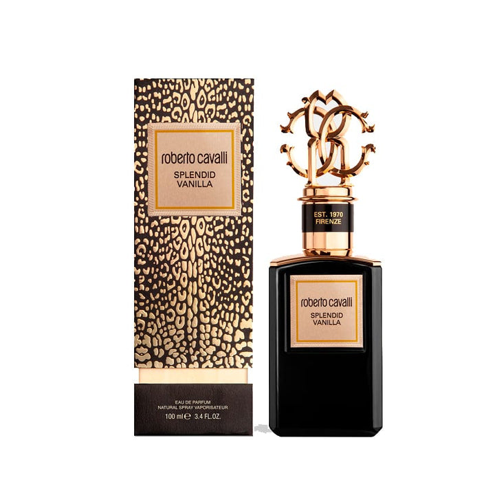 عطر للجنسين – روبرتو كافالي جولد سبلينديد فانيلا، إيو دو بارفوم، سبراي 100 مل