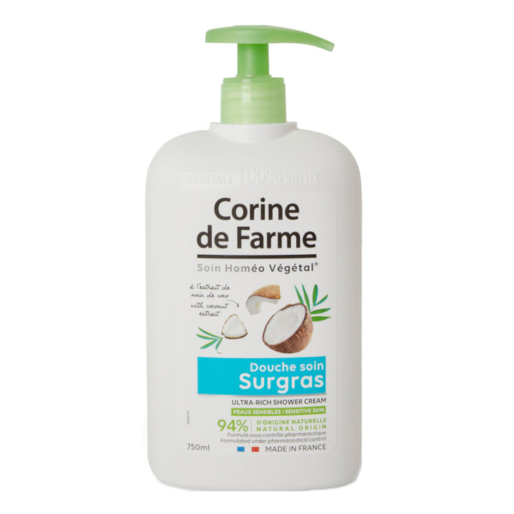 ULTRA-RICH SHOWER CREAM WITH COCONUT EXTRACT 750 ML