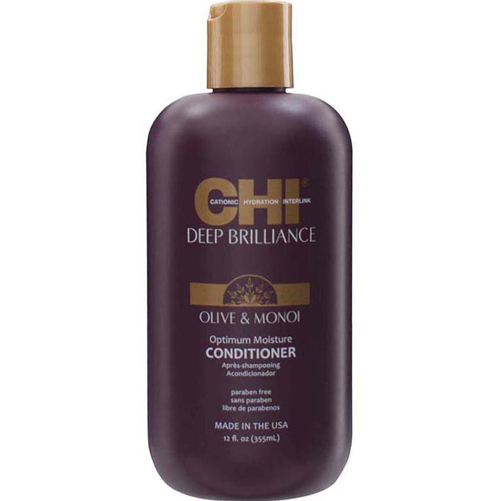 Professional balms and conditioners DEEP BRILLIANCE OPTIMUM MOISTURE CONDITIONER 355ML