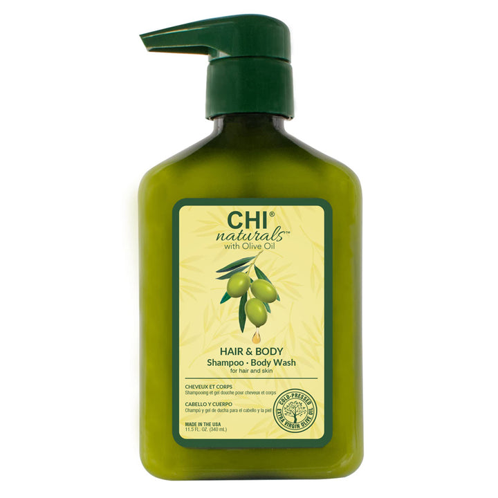 OLIVE NATURALS HAIR AND BODY SHAMPOO BODY WASH 340ML