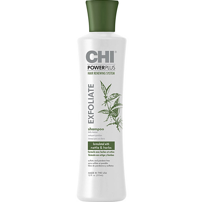 CHI POWER PLUS EXFOLIATE SHAMPOO 355ML