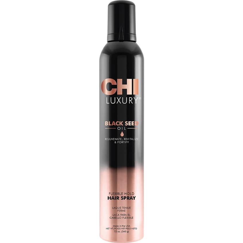 CHI LUXURY BLACK SEED OIL FLEXIBLE HOLD HAIR SPRAY 10OZ