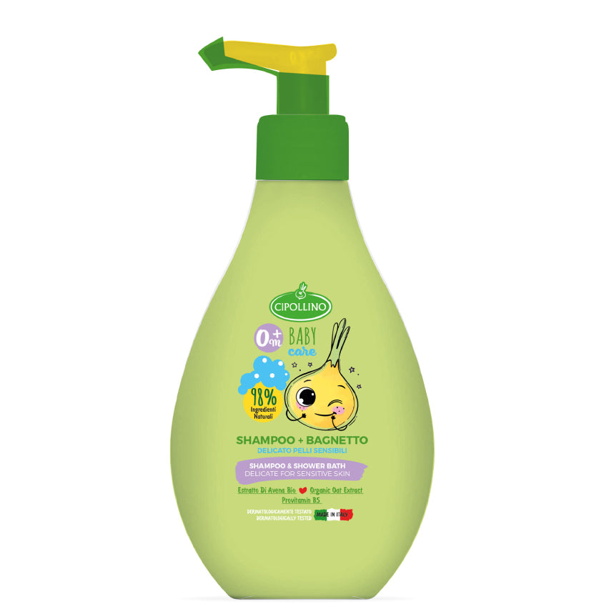 CIPOLLINO GENTLE CLEANSING GEL & SHAMPOO 2 IN 1 FROM BIRTH ON 250 ML – buy online