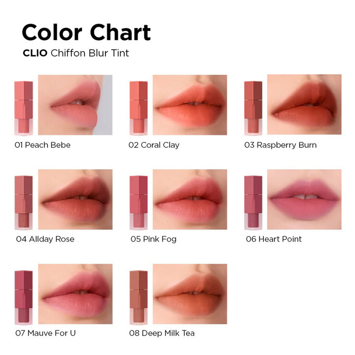 CLIO CHIFFON BLUR TINT 007 MAUVE FOR U 3,1g