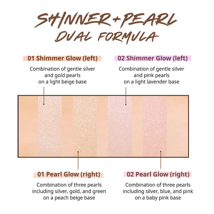 CLIO PRISM HIGHLIGHTER DUO 01 CREAM FIZZ 2,8g X 2