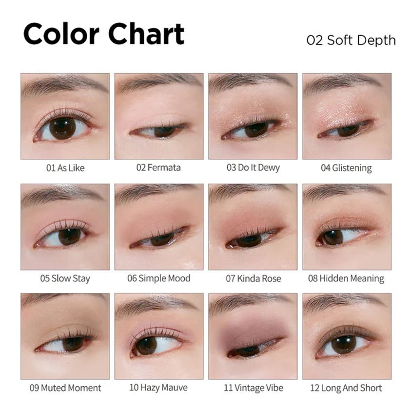CLIO SHADE & SHADOW PALETTE 02 SOFT DEPTH 1,4gX3 0,6gX9 – buy online