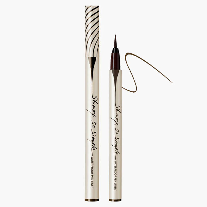 CLIO SHARP SO SIMPLE WATERPROOF PEN LINER 002 BROWN 0,65ml