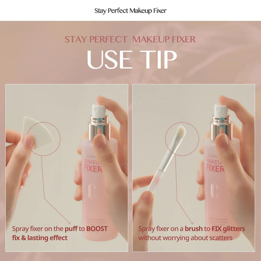 CLIO STAY PERFECT MAKEUP FIXER 100ml – online store