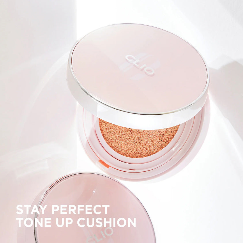CLIO STAY PERFECT TONE UP CUSHION SPF 50+ PA++++ 12gX2