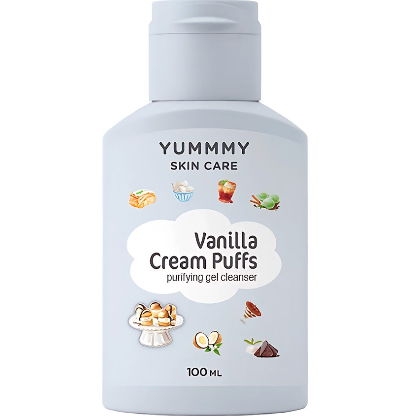 YUMMMY Purifying gel cleanser Vanilla Cream Puffs, 100ml