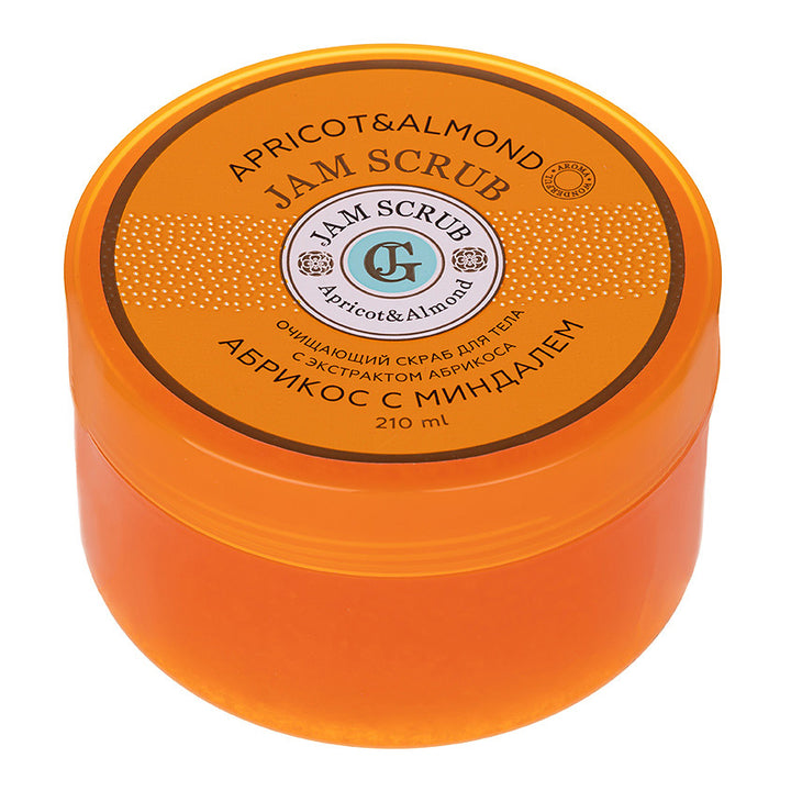 Jam scrub Apricot & Almond, 210 ml