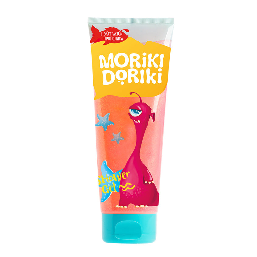 MORIKI DORIKI موريكي دوريكي جل استحمام للأطفال نيكي، 250 مل