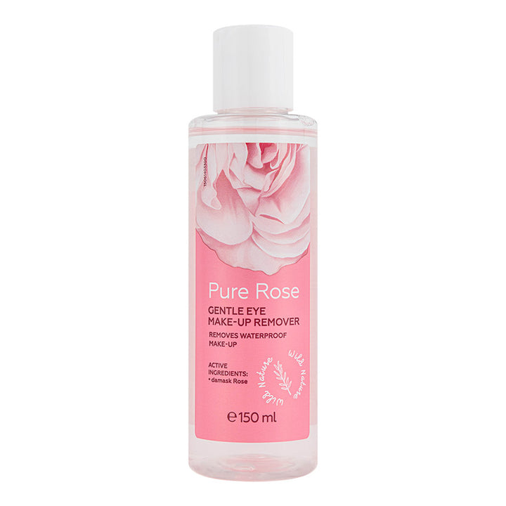 PURE ROSE Gentle eye make-up remover, Bottle 150 ml