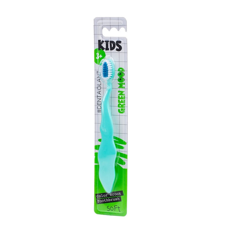 Children's Toothbrush Green Mood Color Brook Toothbrush