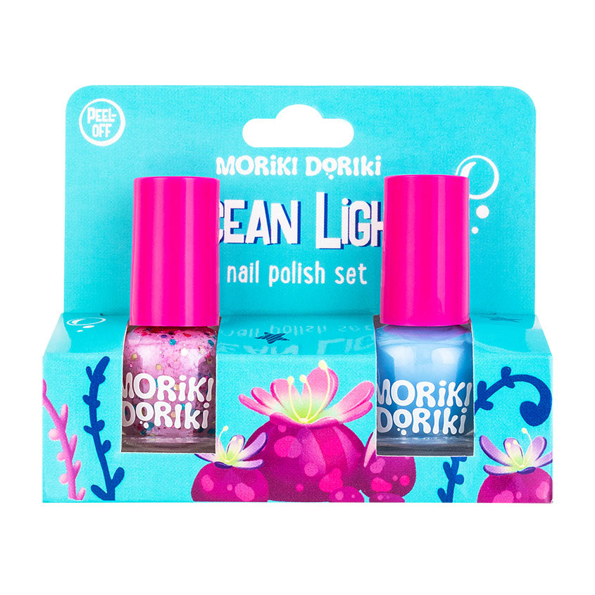 MORIKI DORIKI Nail polish Set Ocean Light, 2 pc