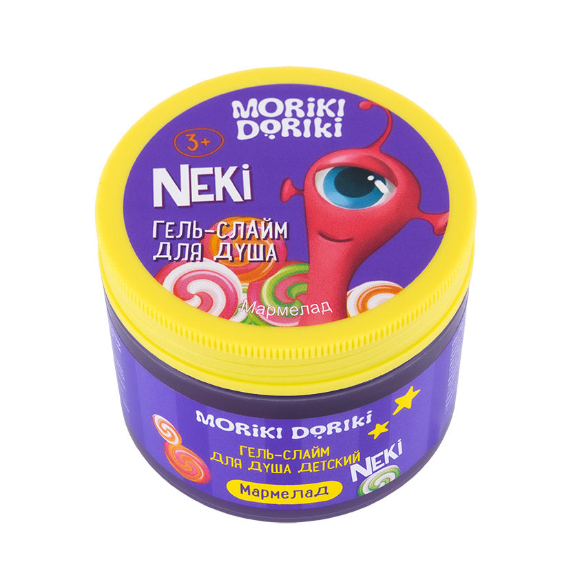 MORIKI DORIKI Shower gel-slime NEKI Marmalade, 150 ml