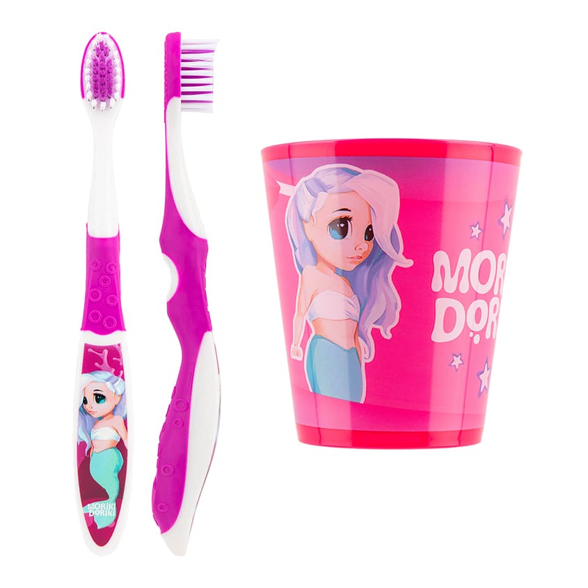 MORIKI DORIKI Kids TOOTHBRUSH Lana SET, 1 pc – online store