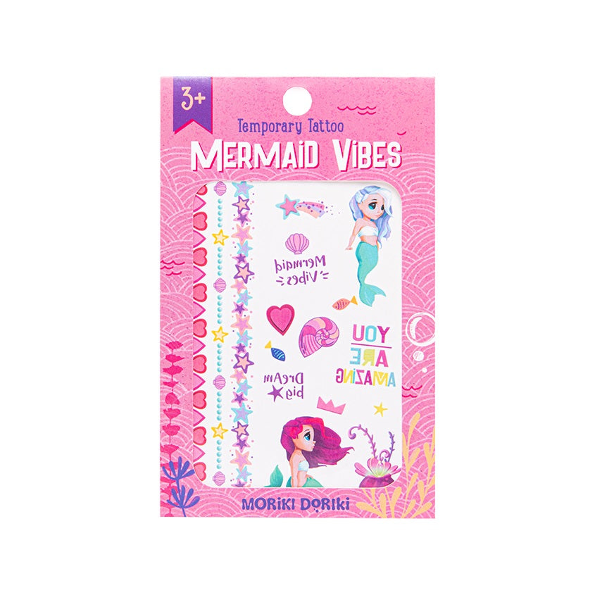 MORIKI DORIKI Temporary TATTOO MERMAID VIBES, 1 pc.