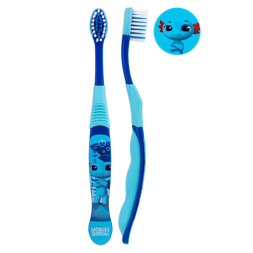 MORIKI DORIKI Kids Toothbrush Ruru travel, 1 pc