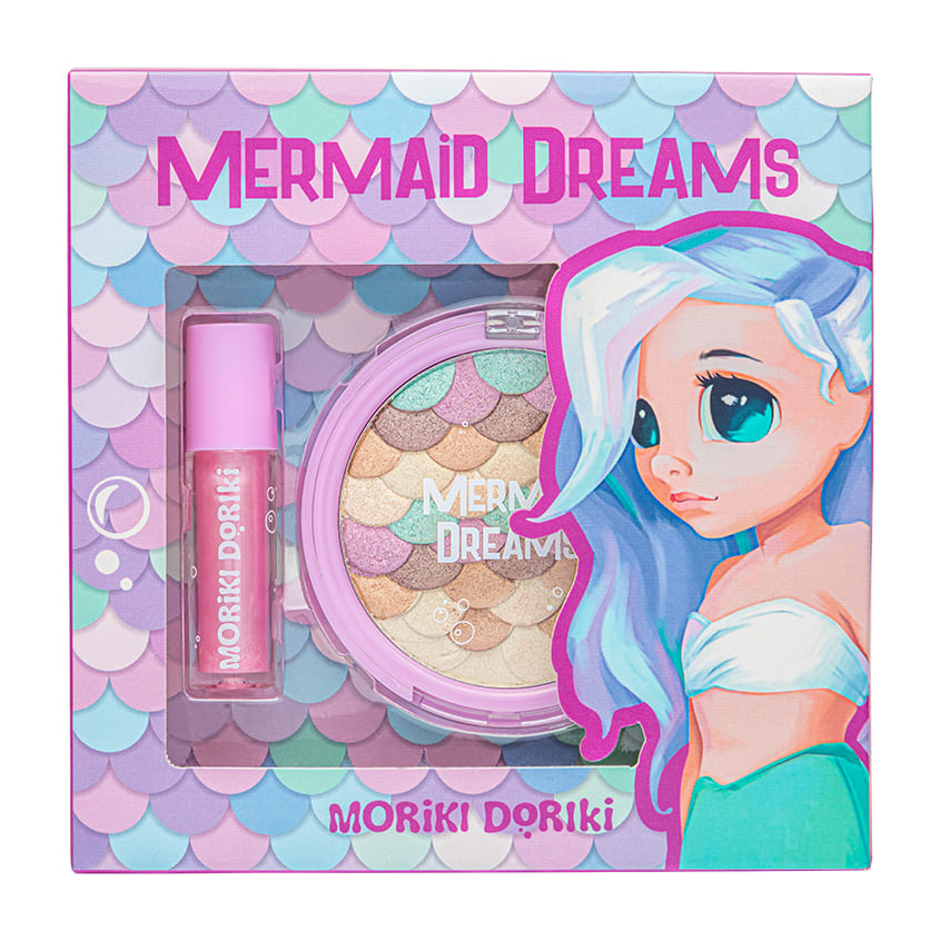 MORIKI DORIKI Make-up set MERMAID DREAMS, 1 pc.