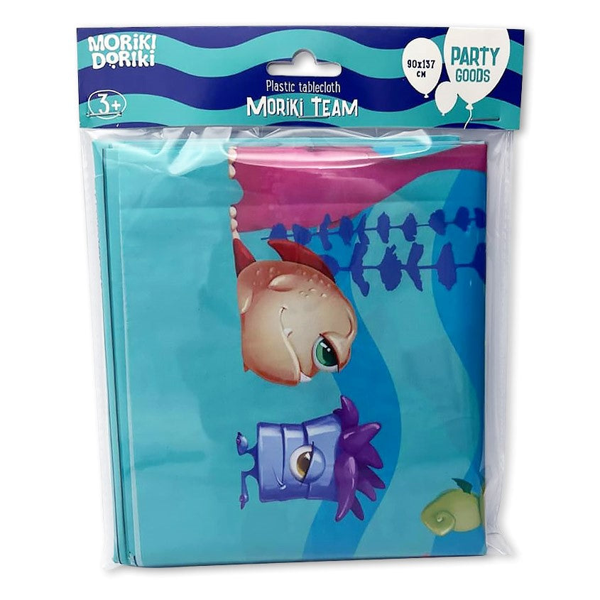 Plastic tablecloth MORIKI TEAM (90*137cm), 1 pc.