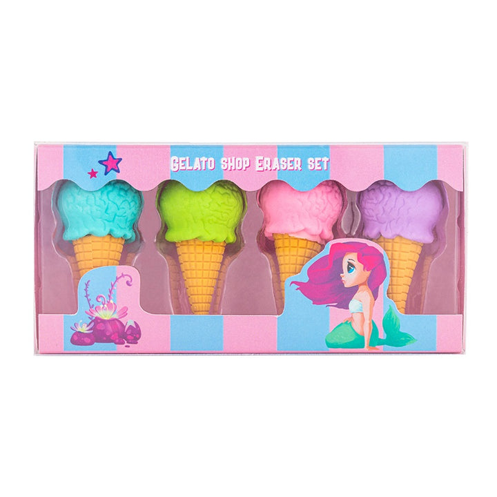 GWP 0-200 October – Gelato shop Eraser set, 4 pc.