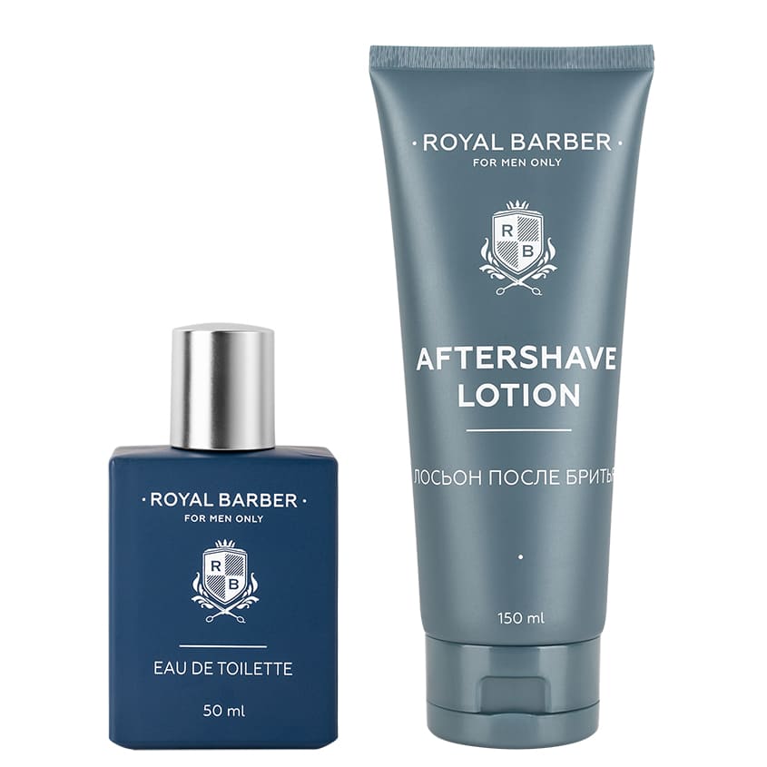 Royal Barber White Nights Set (50ml EDP+150ml aftershave lotion), 1 pcs. – buy online