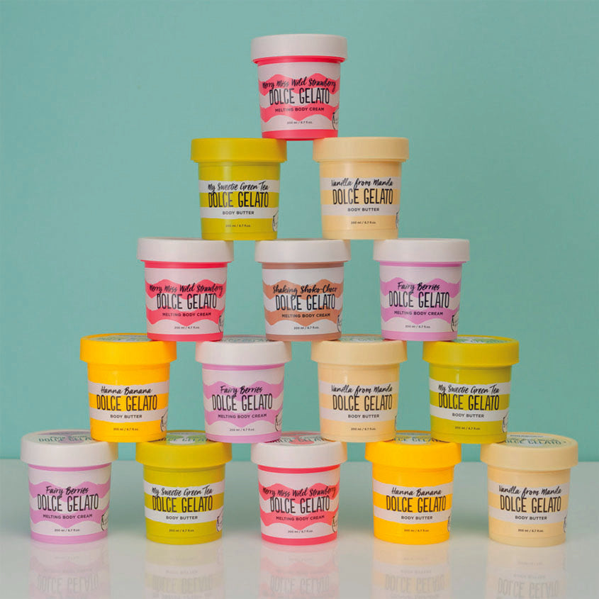 Melting Body Cream "Merry Miss Wild Strawberry"