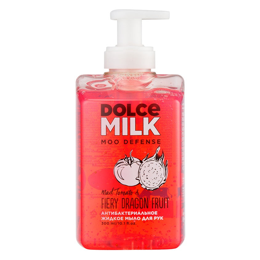 DOLCE MILK Antibacterial liquid soap <Mad Tomato & Fiery Dragon Fruit> 300 ml – buy online