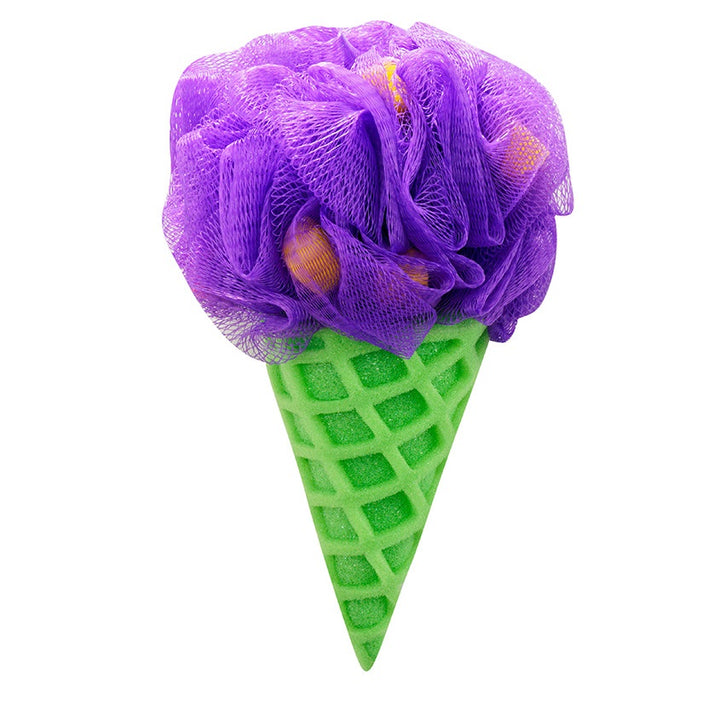 Sponge ice cream green/viole 45g