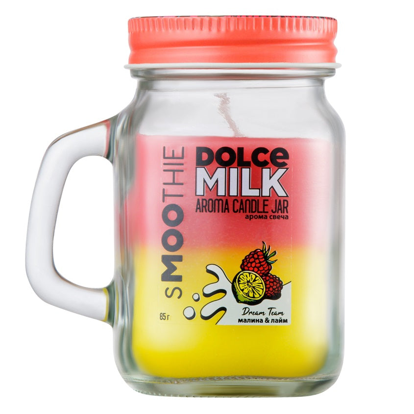DOLCE MILK دولس ميلك سموزي كاندل "دريم تيم" توت العليق ولايم، 85 جرام – شراء أونلاين