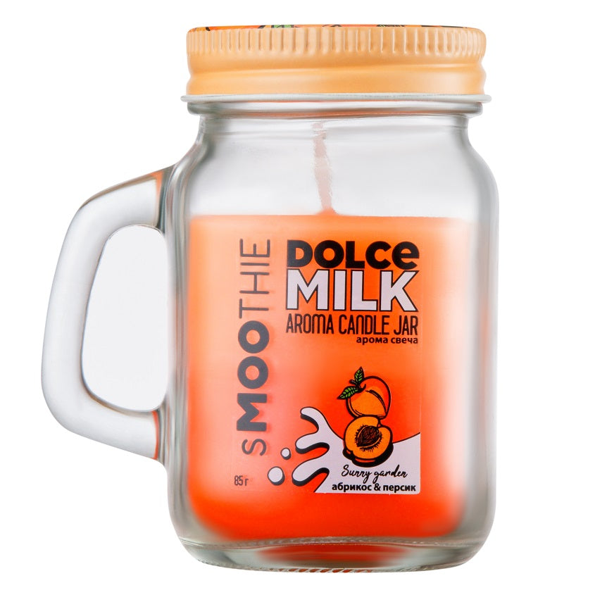 DOLCE MILK دولسي ميلك سموزي كاندل "ساني جاردن" أبرِكوت آند بيتش، 85 جرام – شراء أونلاين