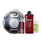 DOLCE MILK Set 224 MAN (shower gel 3in1 The rum is on fire + Handytizer GINGER & BERGAMOT ) ball – photo 5
