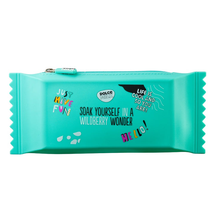 Pen bag Candy blue Size:24*9.5 sm