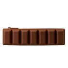 Pen bag Chocolate brown Size:19.3*4.8 sm