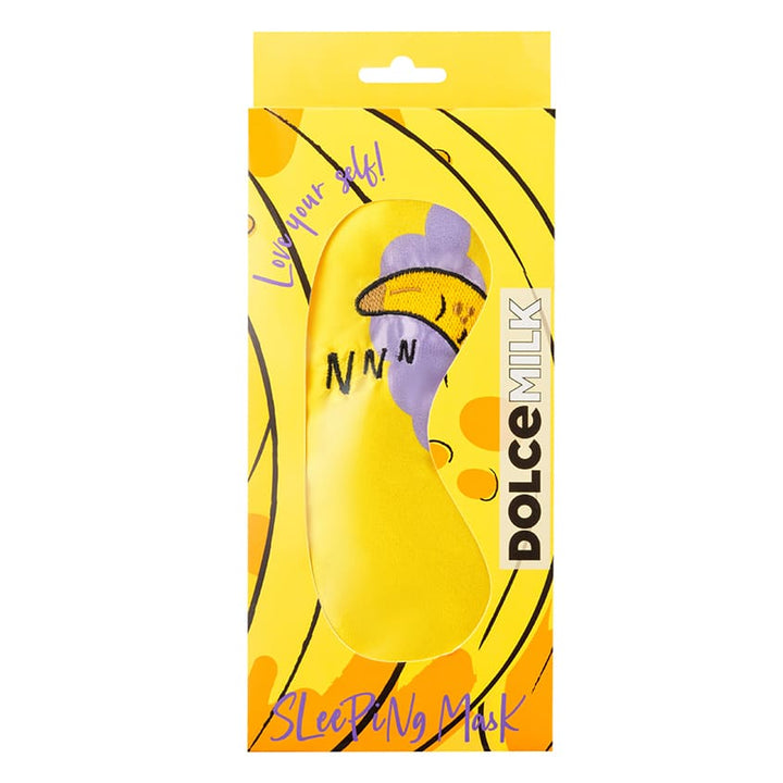Sleeping mask Banana yellow 20*9 sm